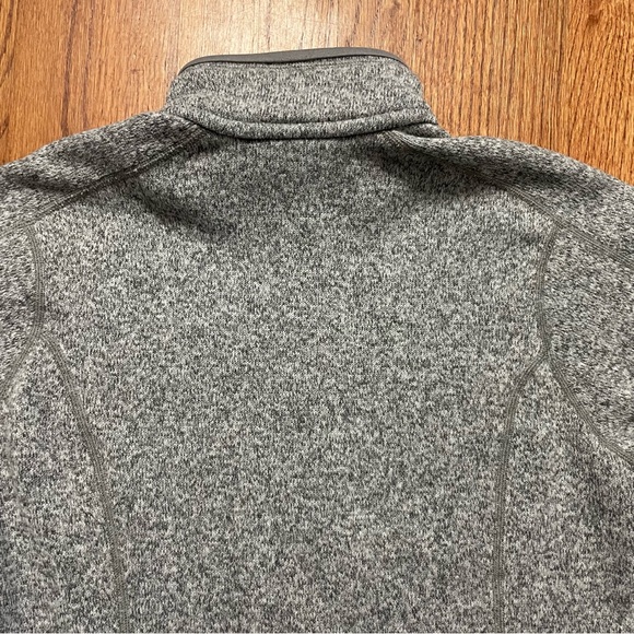 Patagonia Better Sweater Fleece Full Zip Jacket in Birch Grey White size M - Picture 11 of 16